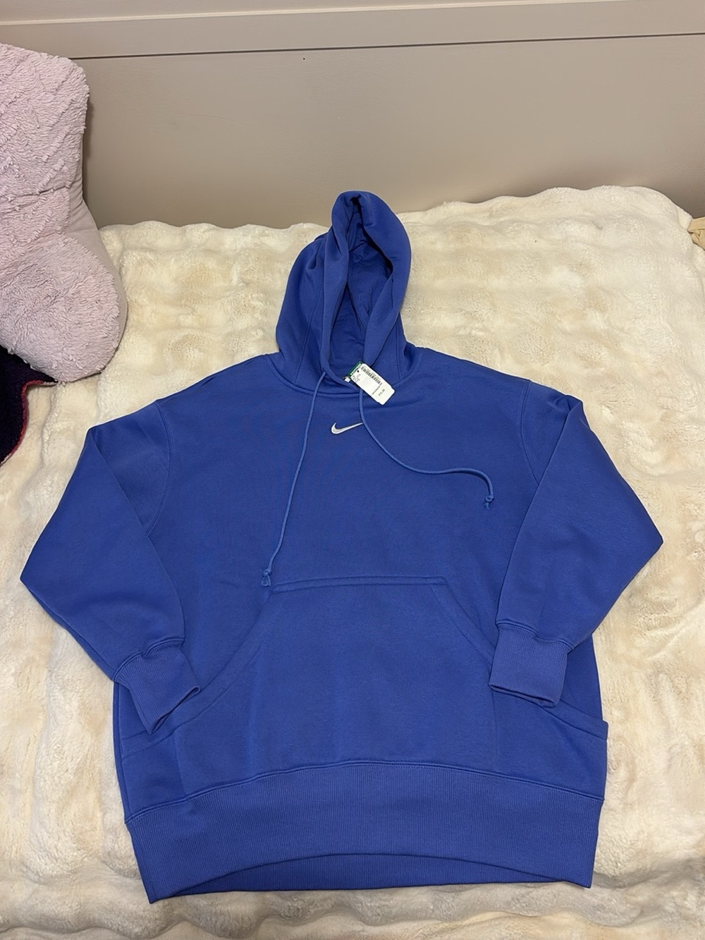 Nike women Royal Blue Pullover Hoodie